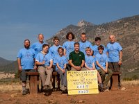 Philmont-2022-0130-608 E  Crews take photos on June 9th, 2022 in front of the Tooth of Time at Philmont Scout Ranch. : Philmont, Philmont 2022, 2022, Summer, Crew, Crew Photo, Tooth of Time